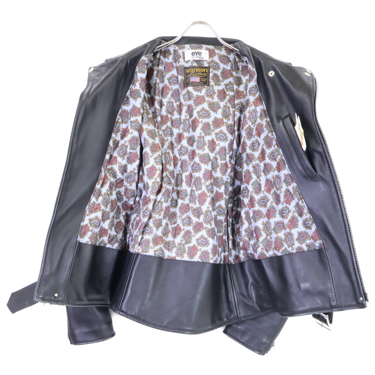 COMMEdesGARCONS JUNYA WATANABE Vanson Jacket Black Size M