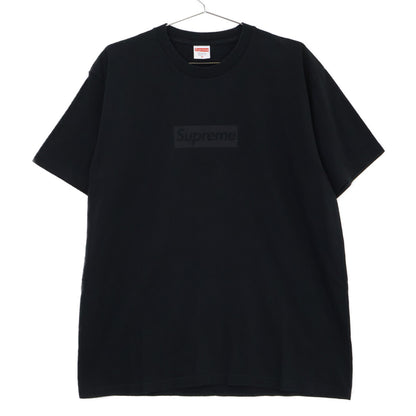 Supreme Tonal Box Logo Cotton T-Shirt Black Size M