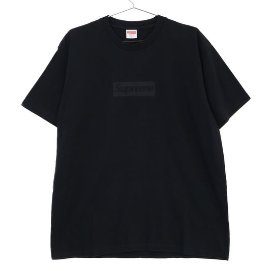 Supreme Tonal Box Logo Cotton T-Shirt Black Size M