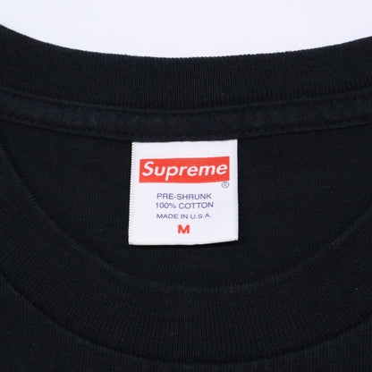 Supreme Tonal Box Logo Cotton T-Shirt Black Size M