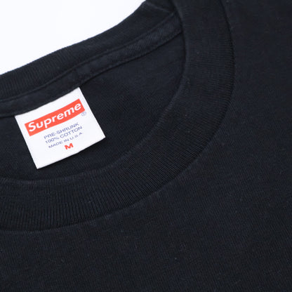 Supreme Tonal Box Logo Cotton T-Shirt Black Size M