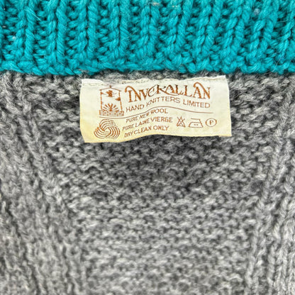 Inverallan Crazy Color Pattern Wool Cardigan Multi