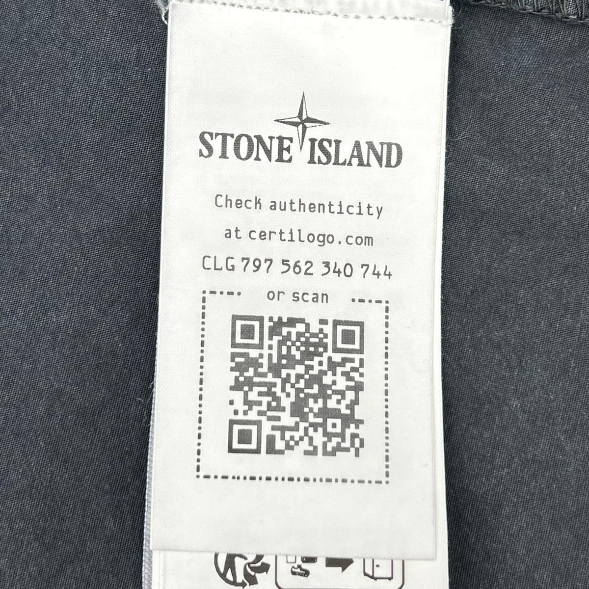 STONE ISLAND 24SS Old Effect Brushed Overshirt Black Size M