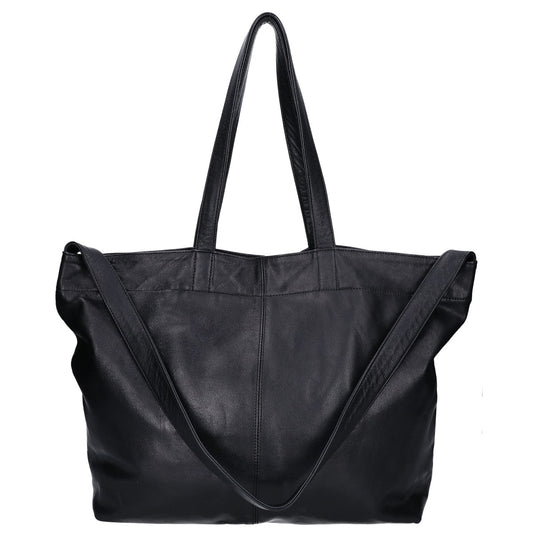 UNIVERSAL PRODUCTS 25AW Goatskin Leather Tote Bag Black