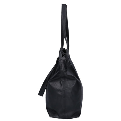 UNIVERSAL PRODUCTS 25AW Goatskin Leather Tote Bag Black
