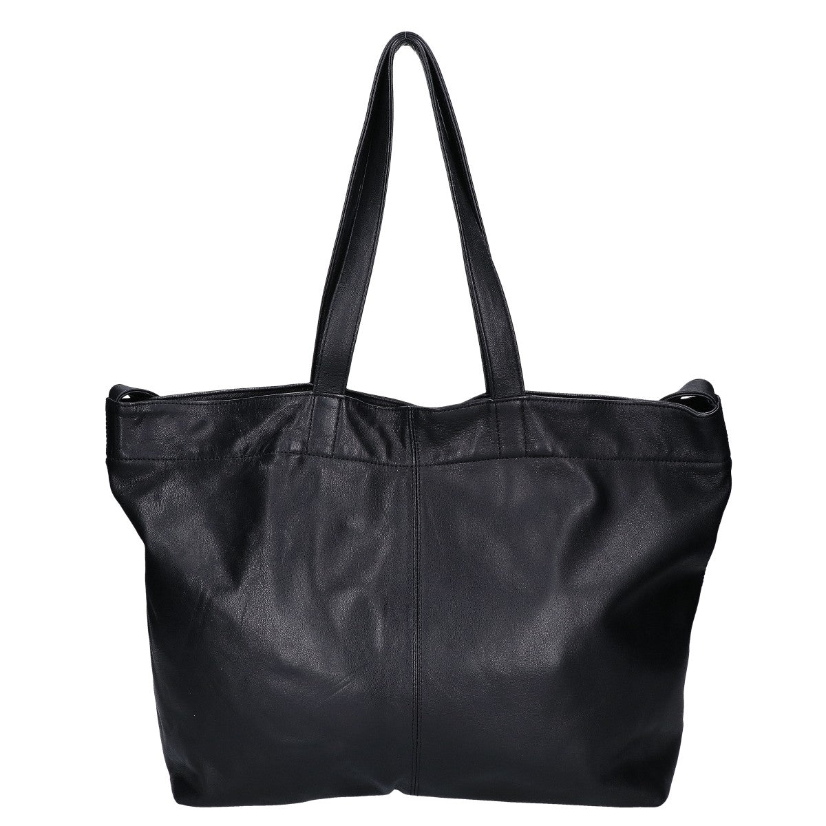 UNIVERSAL PRODUCTS 25AW Goatskin Leather Tote Bag Black