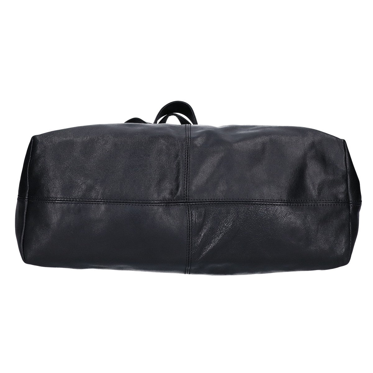 UNIVERSAL PRODUCTS 25AW Goatskin Leather Tote Bag Black