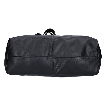 UNIVERSAL PRODUCTS 25AW Goatskin Leather Tote Bag Black