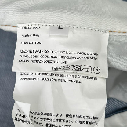 ERL Indigo Washed Jeans Cotton Size L