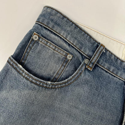 ERL Indigo Washed Jeans Cotton Size L