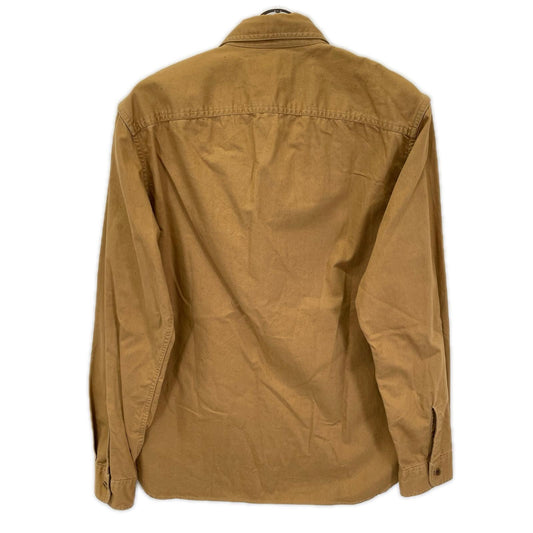 RRL Brown Cotton 2-Pocket Western Shirt Size M