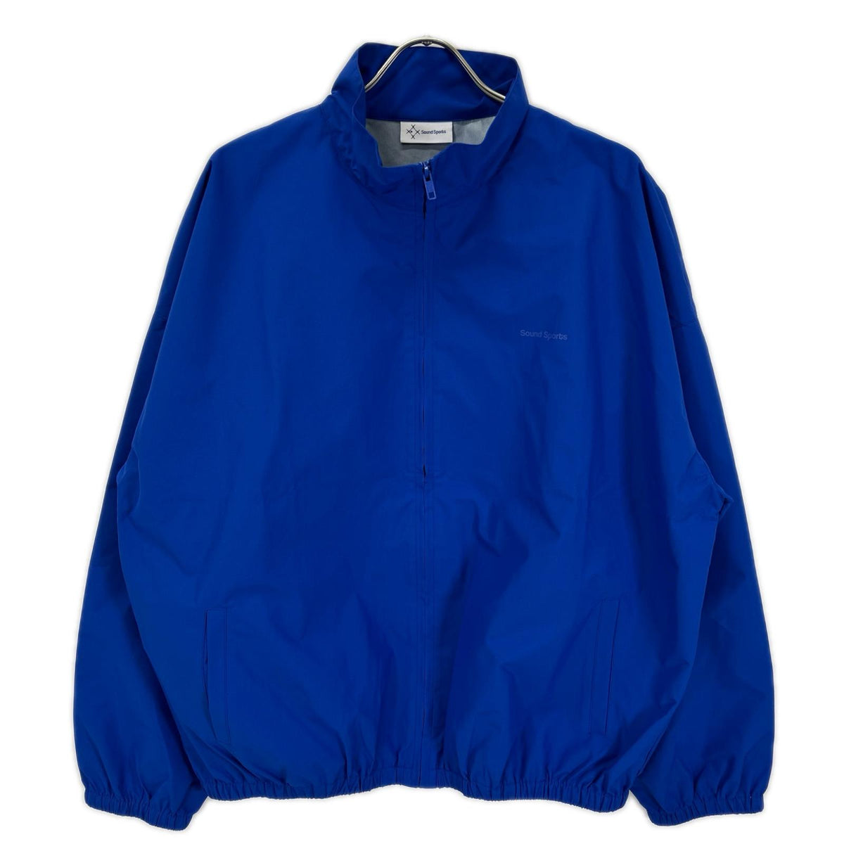 Thin nylon jacket Blue Polyester Long Sleeve Jacket Size L