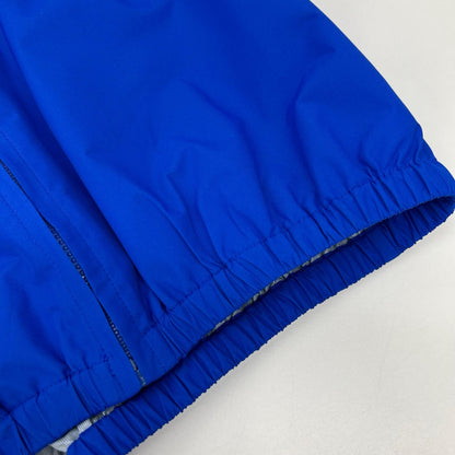 Thin nylon jacket Blue Polyester Long Sleeve Jacket Size L