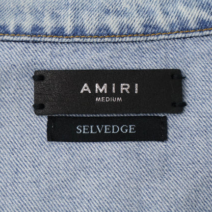 AMIRI '24 AMDNTR1013 Blue Denim Jacket Size M