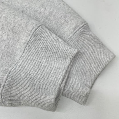 W.A.JEWELRY SUPPLY. Gray Cotton Zip Hoodie Size L