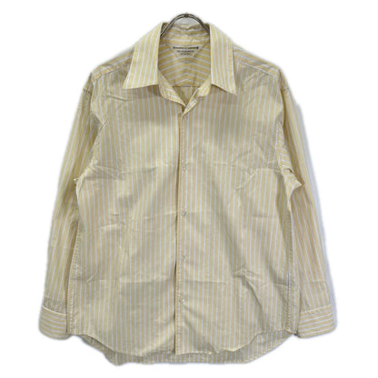 OLD FOLK HOUSE Yellow Stripe Long Sleeve Shirt Size 2