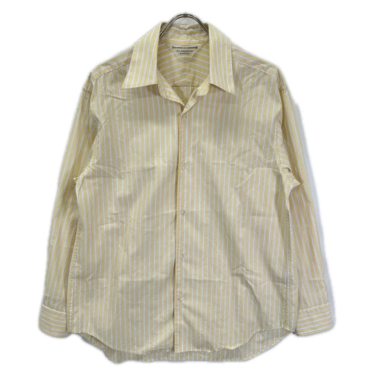 OLD FOLK HOUSE Yellow Stripe Long Sleeve Shirt Size 2