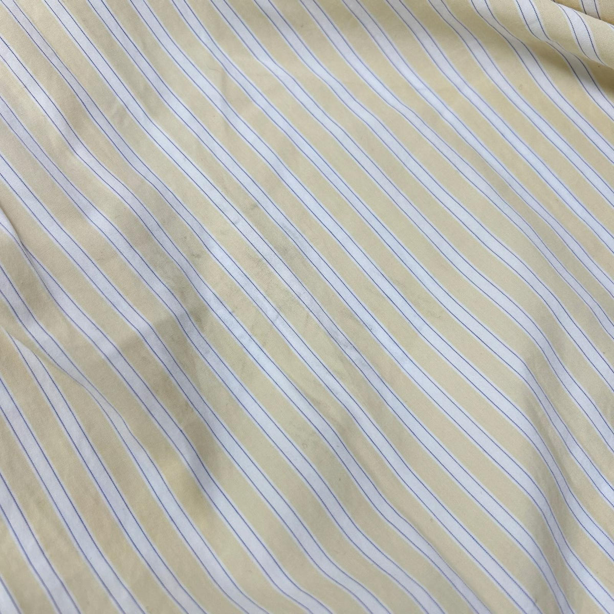 OLD FOLK HOUSE Yellow Stripe Long Sleeve Shirt Size 2