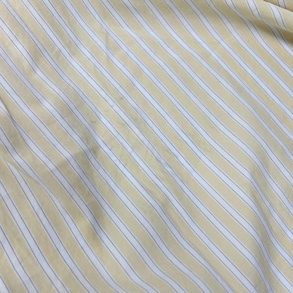 OLD FOLK HOUSE Yellow Stripe Long Sleeve Shirt Size 2