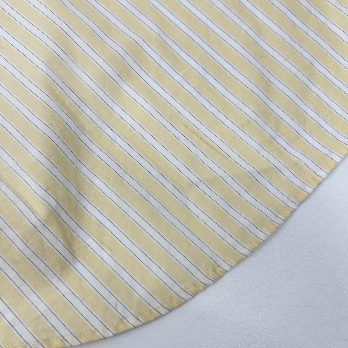 OLD FOLK HOUSE Yellow Stripe Long Sleeve Shirt Size 2