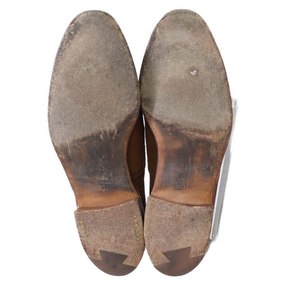 Crockett&Jones Paulsen Scorn Suede Elastic Shoes Sneakers Size 6 1/2E
