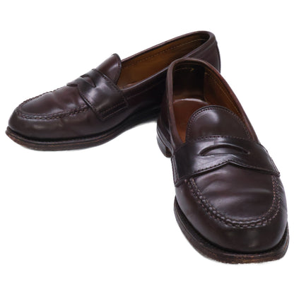 Alden Cordovan Penny Loafers Burgundy Size US 6