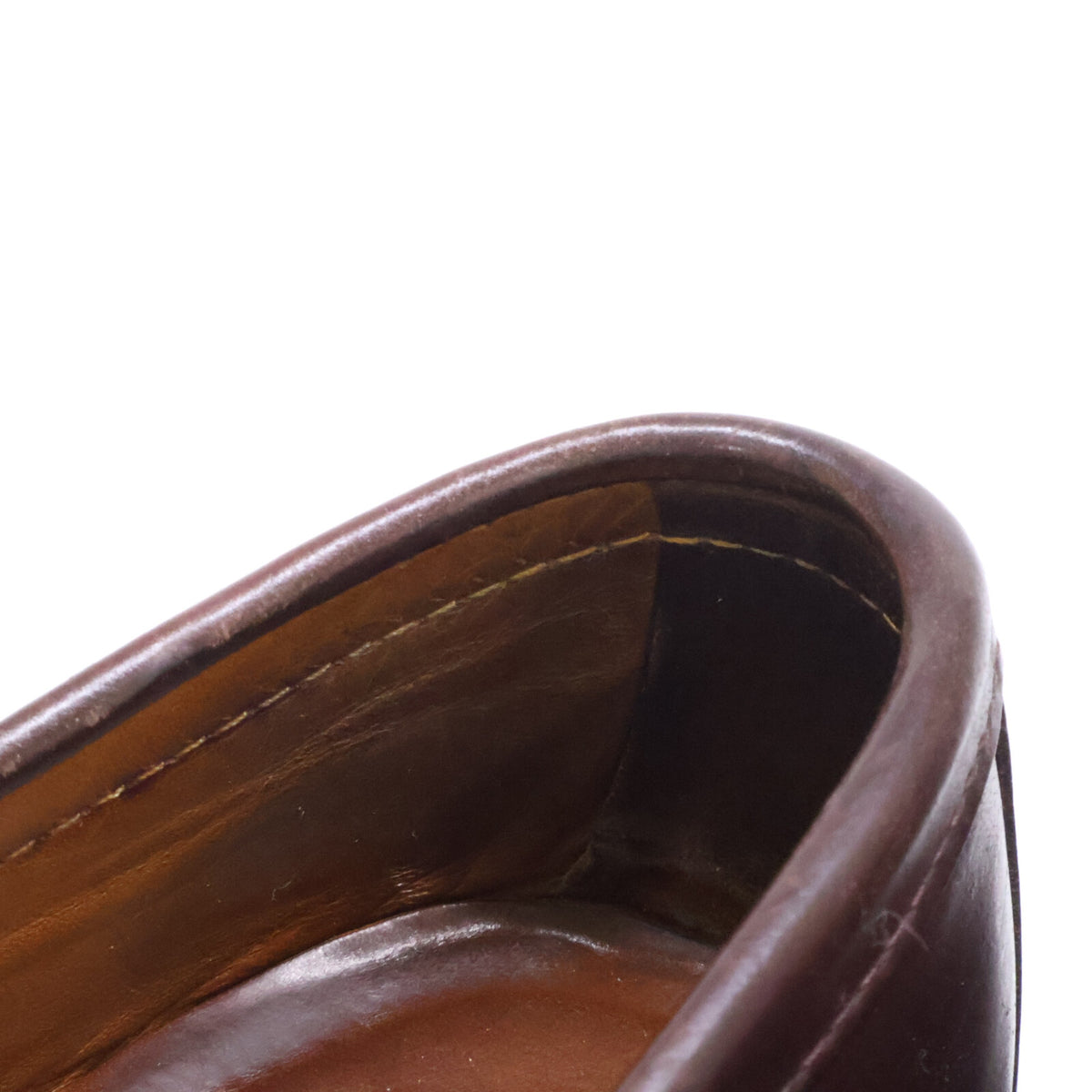 Alden Cordovan Penny Loafers Burgundy Size US 6