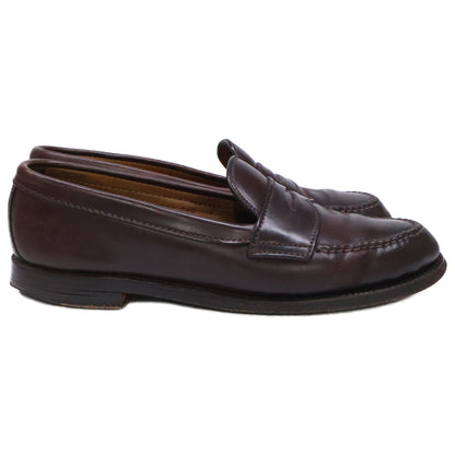 Alden Cordovan Penny Loafers Burgundy Size US 6