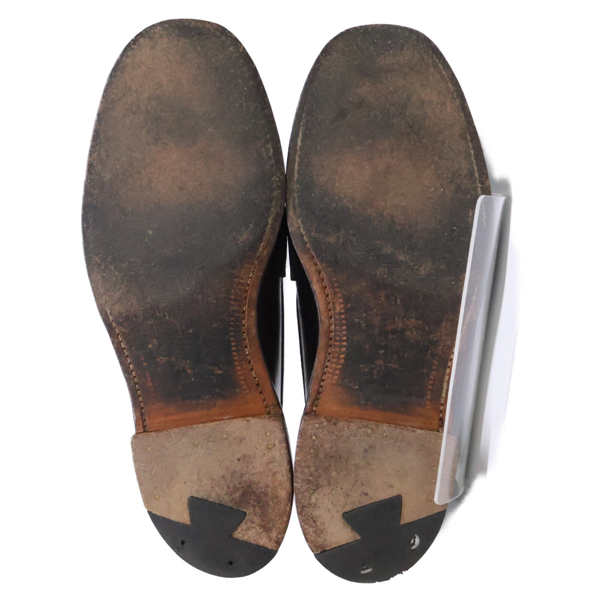 Alden Cordovan Penny Loafers Burgundy Size US 6
