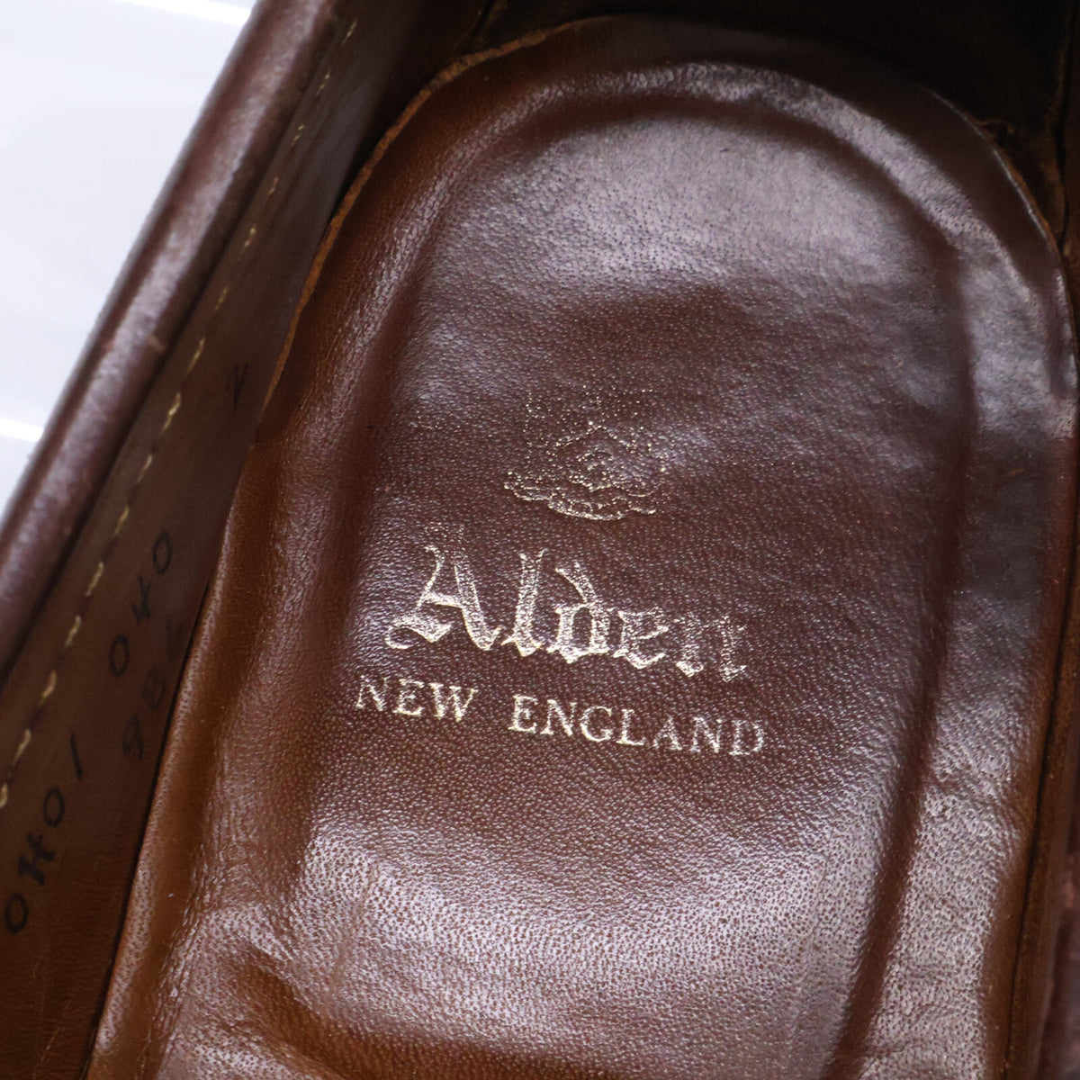 Alden Cordovan Penny Loafers Burgundy Size US 6