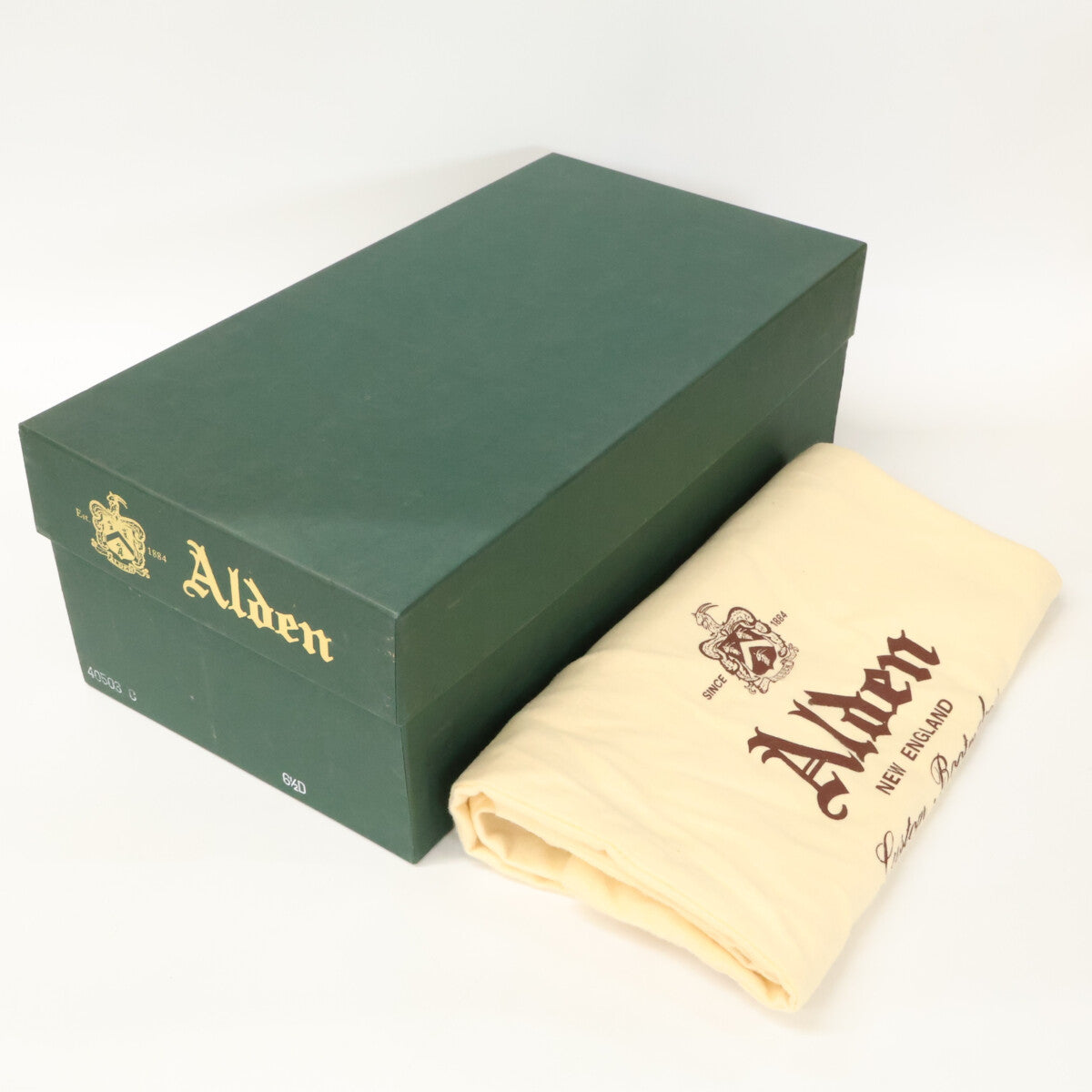 Alden 40503C Suede Lace-Up Indy Boots Beige Size 6 1/2D