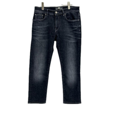 PT TORINO Black Washed Stretch Denim Jeans Size 32