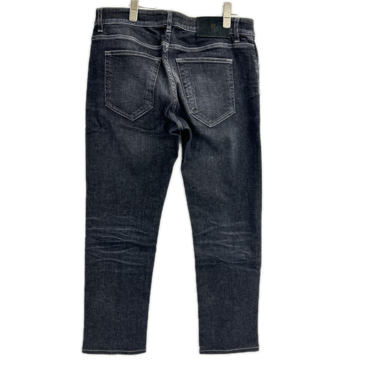 PT TORINO Black Washed Stretch Denim Jeans Size 32