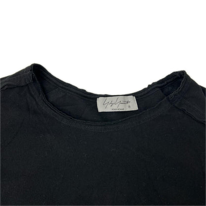 Yohji Yamamoto POUR HOMME Black T-Shirt Size 3