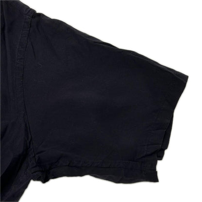 Yohji Yamamoto POUR HOMME Short Sleeve Shirt Navy Size 2