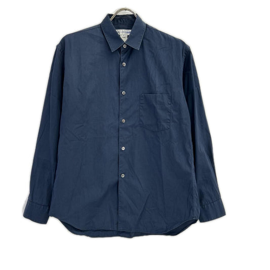 COMMEdesGARCONS SHIRT Navy FOREVER Long Sleeve Shirt Size XS