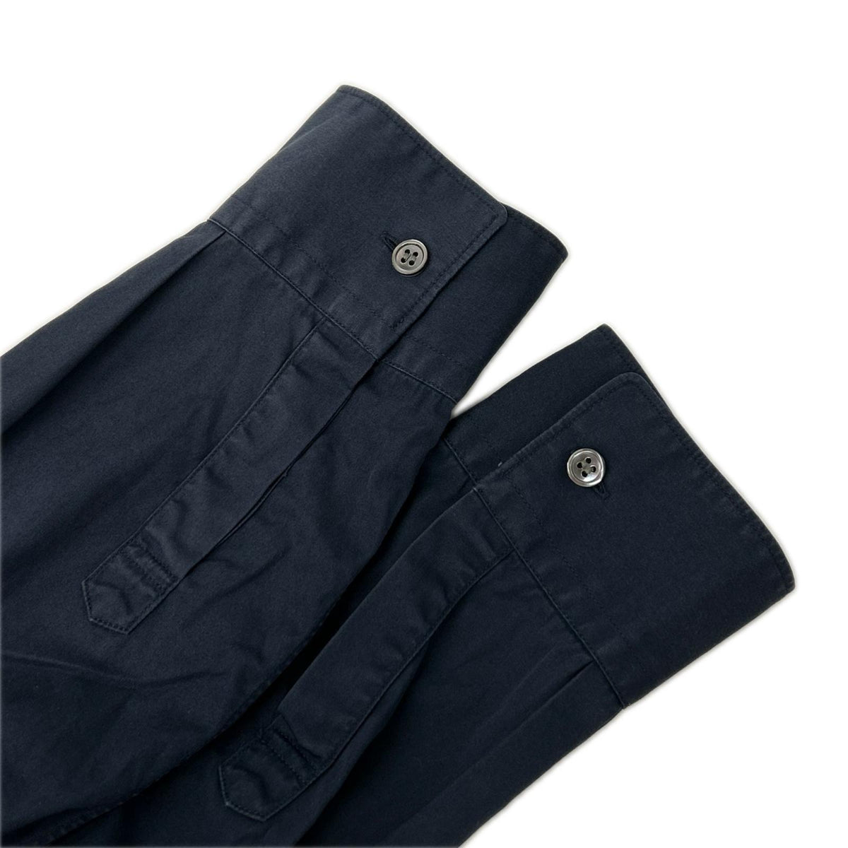 COMMEdesGARCONS SHIRT Navy FOREVER Long Sleeve Shirt Size XS