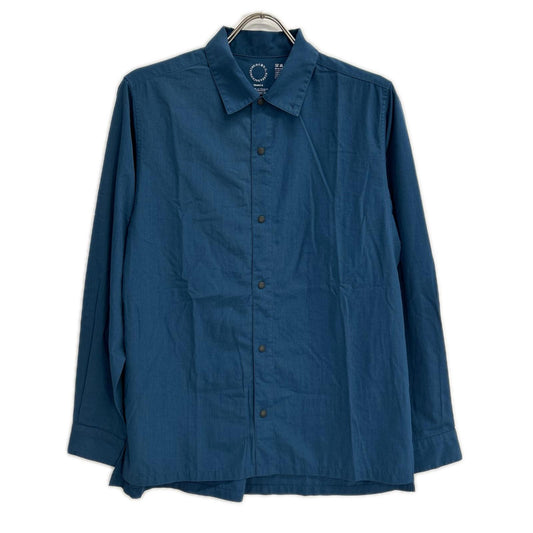 yamatomiti Blue Bamboo Long Sleeve Shirt