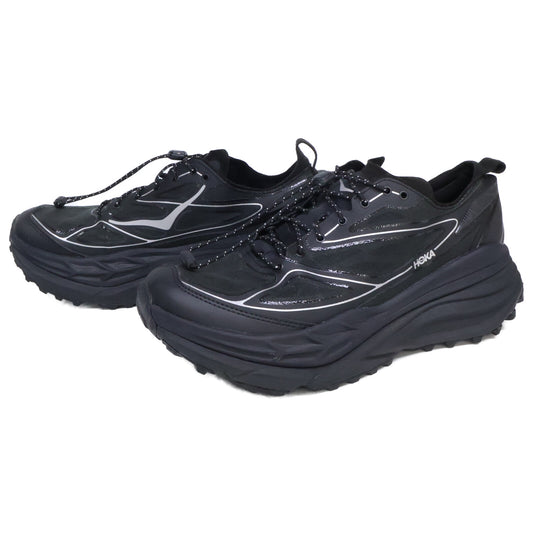 HOKAONEONE 1168931 Stinson Sneakers Black/Silver Size 28.5