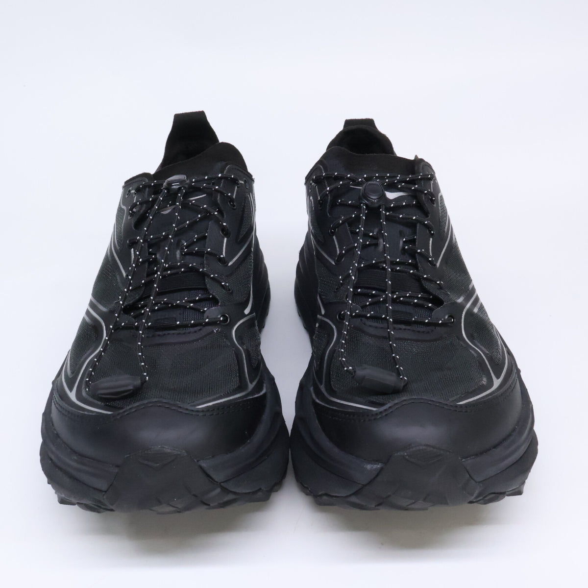 HOKAONEONE 1168931 Stinson Sneakers Black/Silver Size 28.5