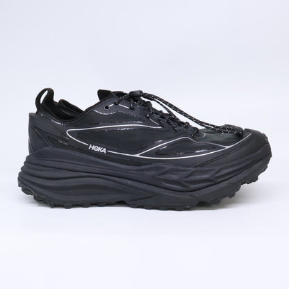 HOKAONEONE 1168931 Stinson Sneakers Black/Silver Size 28.5