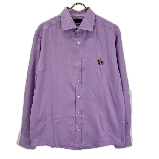 RalphLauren PURPLE LABEL Purple Long Sleeve Shirt Size L