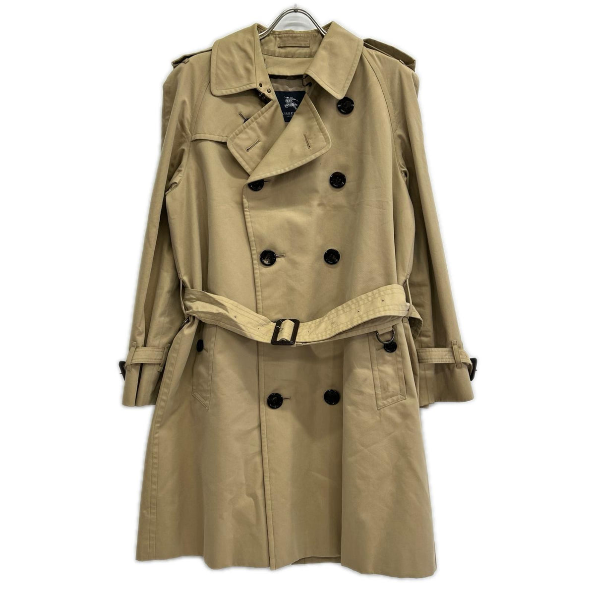 Burberry LONDON A1A19-877-42 Lined Cotton Coat Beige Size M
