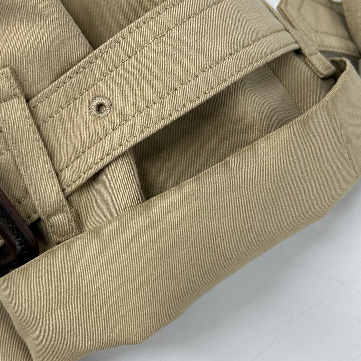 Burberry LONDON A1A19-877-42 Lined Cotton Coat Beige Size M