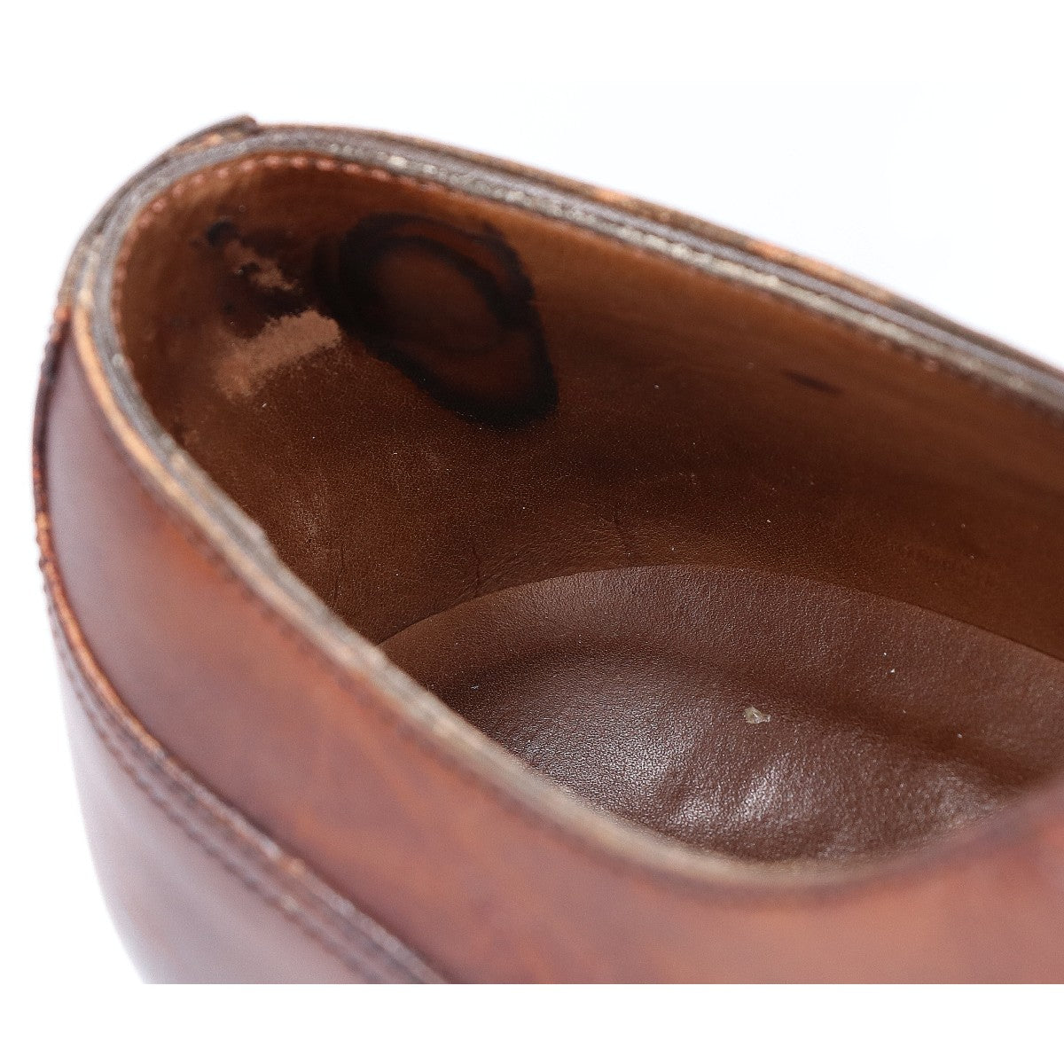 EDWARDGREEN Dover Split Toe Derby Oak Antique Size UK 7.5
