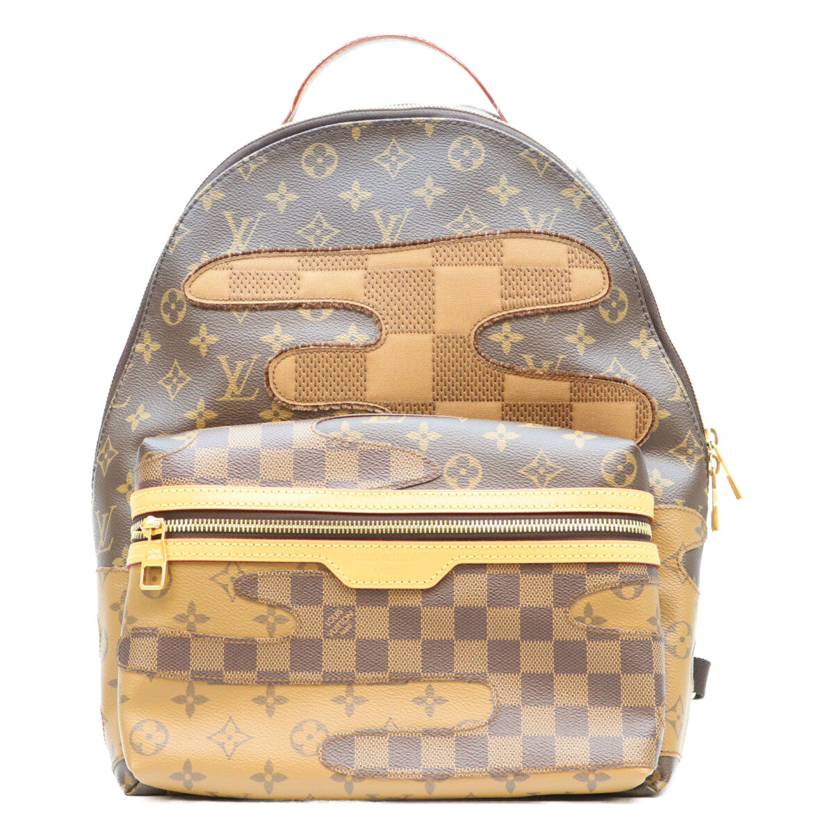 LOUIS VUITTON Monogram Discovery Backpack PM Brown
