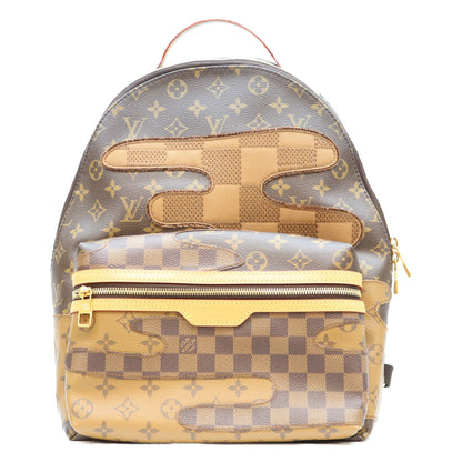 LOUIS VUITTON Monogram Discovery Backpack PM Brown