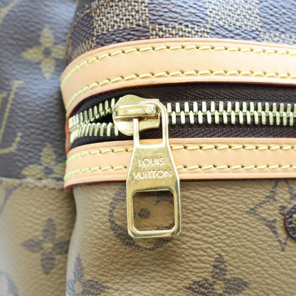 LOUIS VUITTON Monogram Discovery Backpack PM Brown
