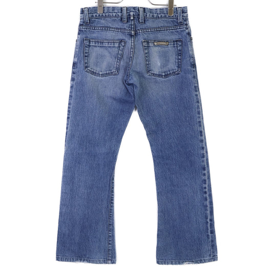 Chrome hearts CRS BTN Cross Ball Button Denim Pants Size 30