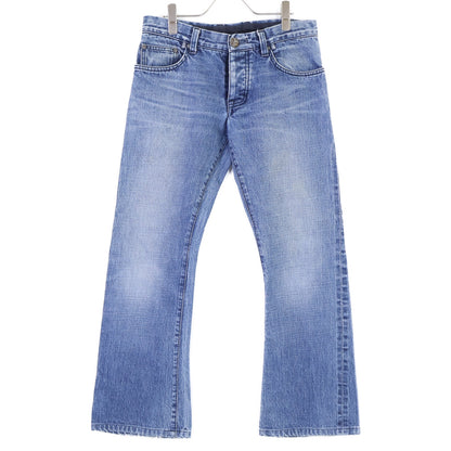 Chrome hearts CRS BTN Cross Ball Button Denim Pants Size 30